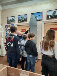 22 марта мы побывали на экскурсии в музее 32-я дивизии ПВО 