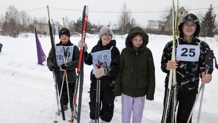 7 февраля 2024 г. наши активисты участвовали в сдачи зимнего ГТО